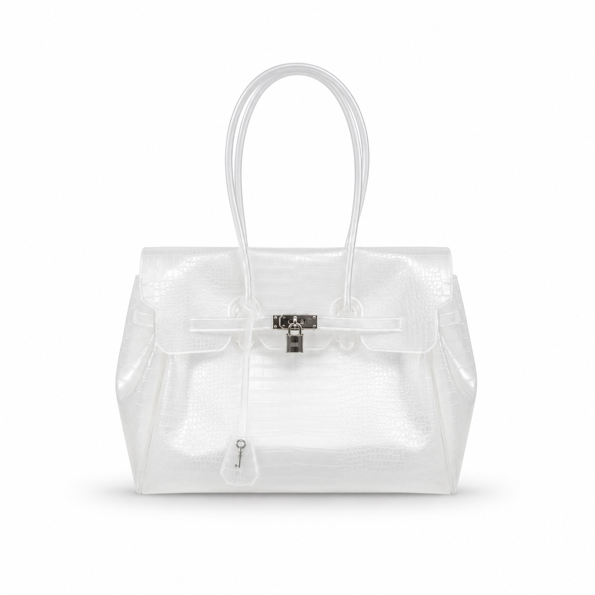 Melty Bag Croco - Perle